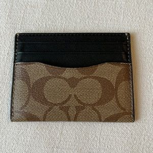 Men’s Coach Signature Card Case
